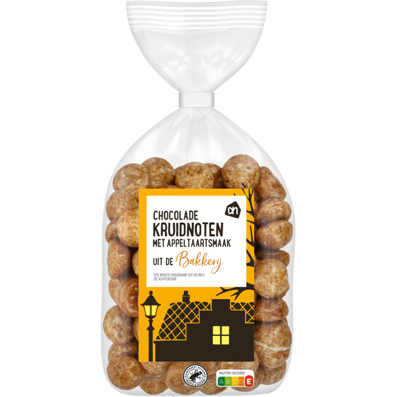 Een afbeelding van AH Chocolade kruidnoten met appeltaartsmaak