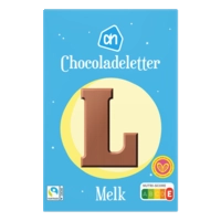 AH Chocoladeletter melk