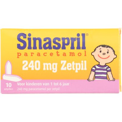pdp-image-Sinaspril Paracetamol 240mg zetpil voor 1-6 jaar
