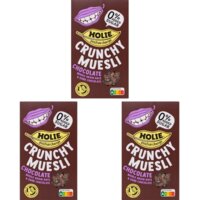 Een afbeelding van Holie's Crunchy Muesli Chocolate 3-pack