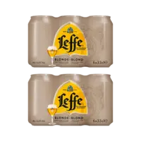 Leffe Blond abdijbier 6-pack 2-pack
