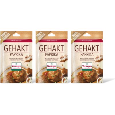 pdp-image-Verstegen Kruidenmix gehakt met paprika 3-pack