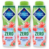 Karvan Cévitam Zero aardbei siroop 3-pack