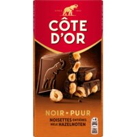Côte d'Or Reep puur hele hazelnoot