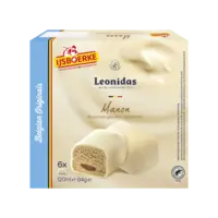 IJsboerke Leonidas manon glacé roomijspralines bel