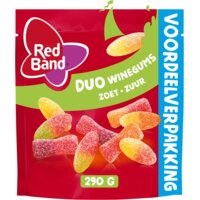 Een afbeelding van Red Band Duo winegums voordeelverpakking