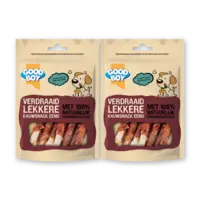 Good boy Verdraaid lekkere kauwsnack eend 2-pack