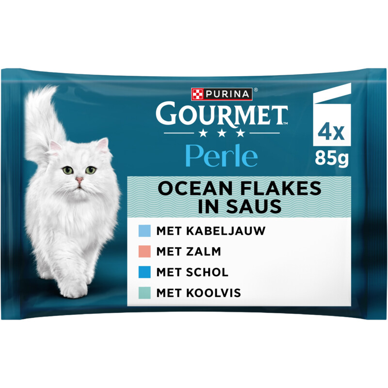 Gourmet Perle ocean flakes in saus