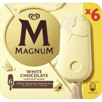 Een afbeelding van Magnum White chocolate