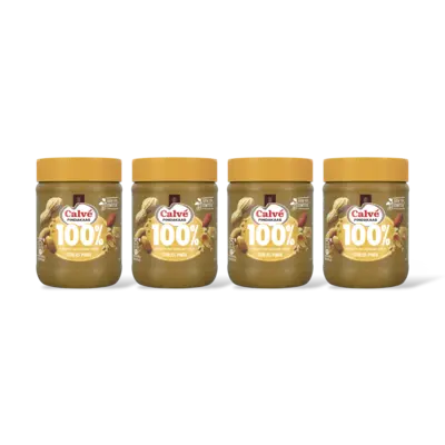 pdp-image-Calvé 100% stukjes pinda pindakaas 4-pack