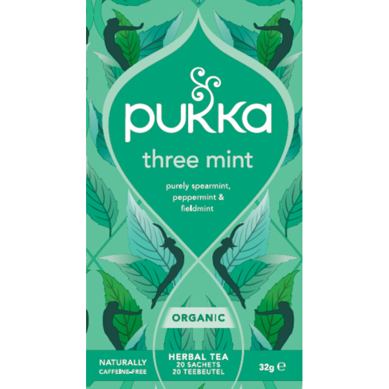 Een afbeelding van Pukka Three mint
