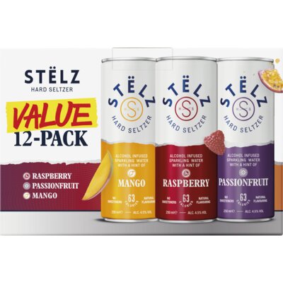 pdp-image-Stëlz Hard seltzer 12-pack