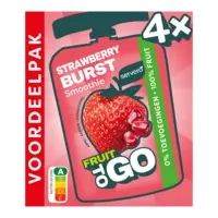 Servero Fruit to go strawberry burst voordeelpak