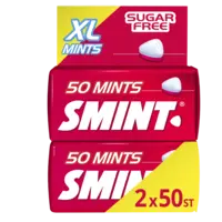 Smint Aardbei XL mints sugarfree 2-pack