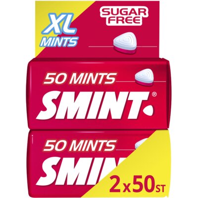 pdp-image-Smint Aardbei XL mints sugarfree 2-pack