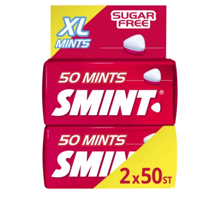 pdp-image-Smint Aardbei XL mints sugarfree 2-pack