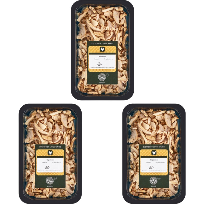 Wahid Kipdij doner 3-pack