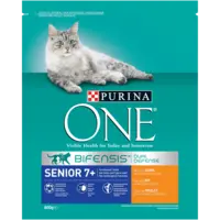 Purina ONE Senior rijk aan kip
