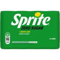 Een afbeelding van Sprite Lemon lime zero sugar 8-pack bel