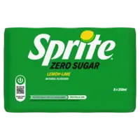 Sprite Lemon lime zero sugar 8-pack bel