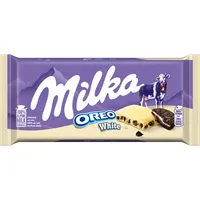 Milka Chocoladereep Oreo wit