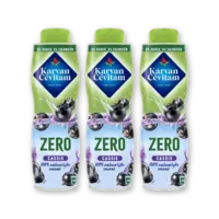 Karvan Cévitam Zero cassis siroop 3-pack