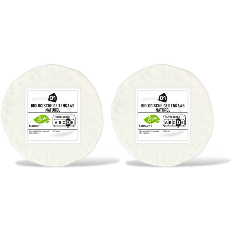 AH Biologisch Geitenkaas naturel 48+ 2-pack