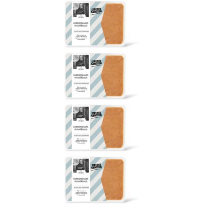 pdp-image-Streeckgenoten Varkenshaas in satÃ©saus 4-pack