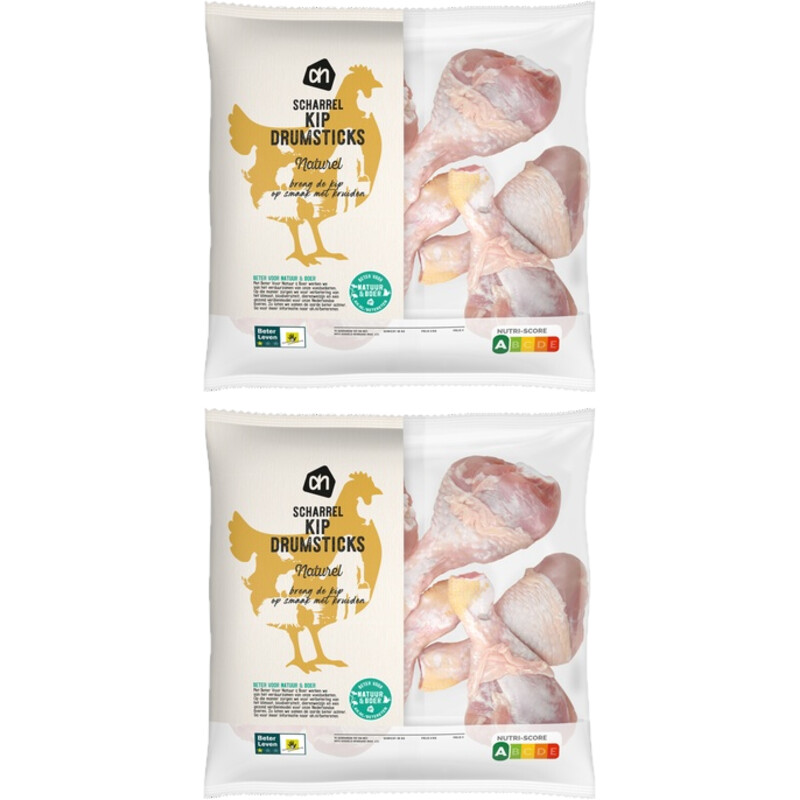 Een afbeelding van AH Scharrel kipdrumsticks 2-pack