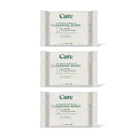 Care Sensitive cleansing wipes 0% 3-pack