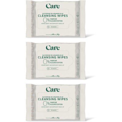 pdp-image-Care Sensitive cleansing wipes 0% 3-pack