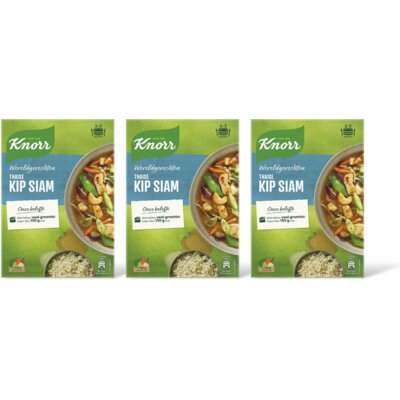 pdp-image-Knorr Wereldgerechten Thaise kip siam 3-pack