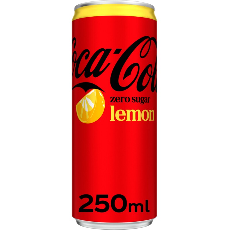 Een afbeelding van Coca-Cola Zero sugar lemon