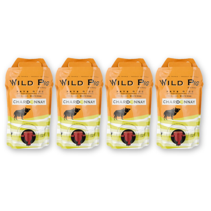 Wild Pig Wild Pig Chardonnay Tap 4 flessen