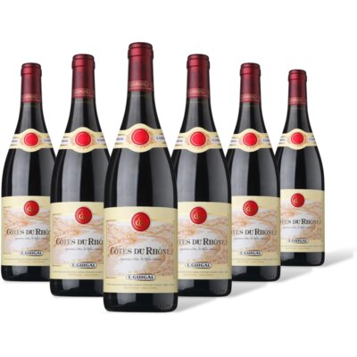 pdp-image-E. Guigal Côtes du rhône rouge 6 flessen