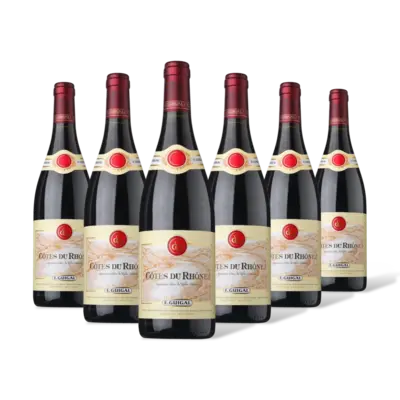 pdp-image-E. Guigal Côtes du rhône rouge 6 flessen