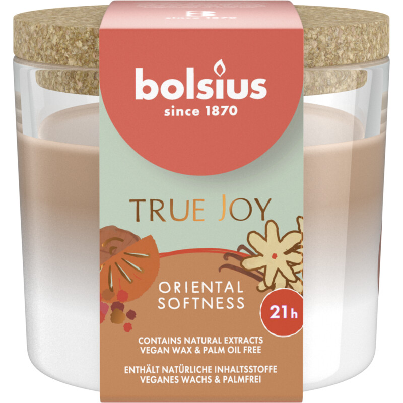 Een afbeelding van Bolsius Bol geurglas orient soft
