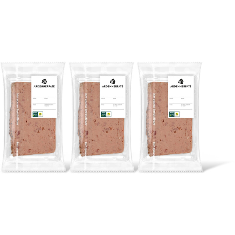 AH Ardenner paté 3-pack