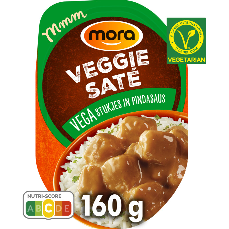 Mora Veggie sate in pindasaus