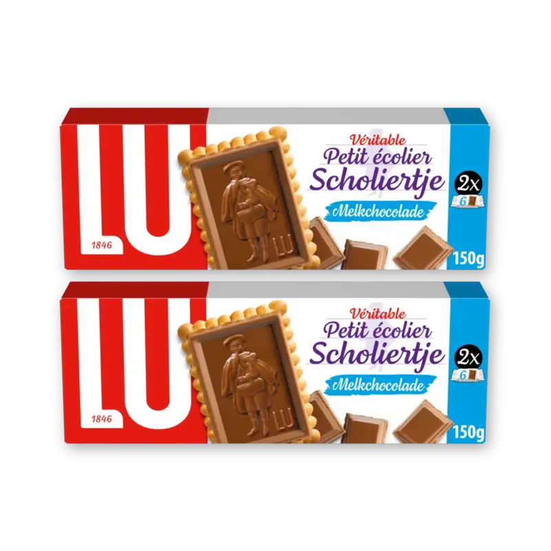 Scholiertje Melk Koekjes 2-pack