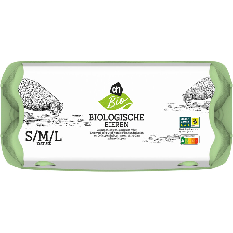 Een afbeelding van AH Biologisch Eieren S M L