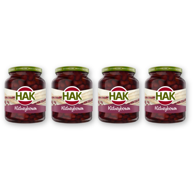 Hak Kidneybonen 4-pack