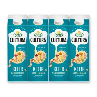 pdp-image-Arla Cultura kefir vanillesmaak 4-pack