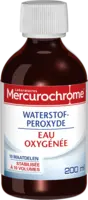 Mercurochrome Waterstofperoxyde bel