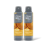 Dove Men+care sandalwood + vanilla 2pack
