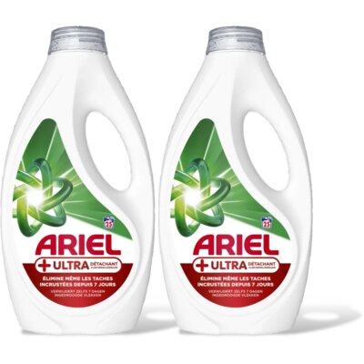 pdp-image-Ariel Vloeibaar+ ultra wasmiddel 2-pack