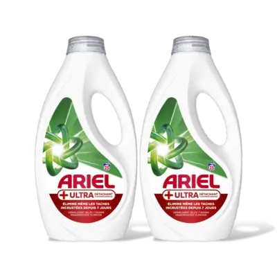 pdp-image-Ariel Vloeibaar+ ultra wasmiddel 2-pack