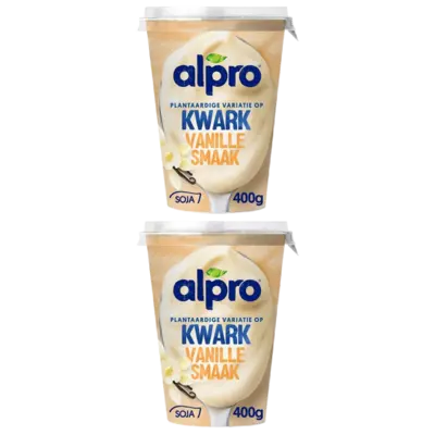 pdp-image-Alpro Plantaardige kwark vanille 2-pack