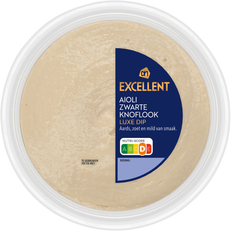 AH Excellent Aioli zwarte knoflook