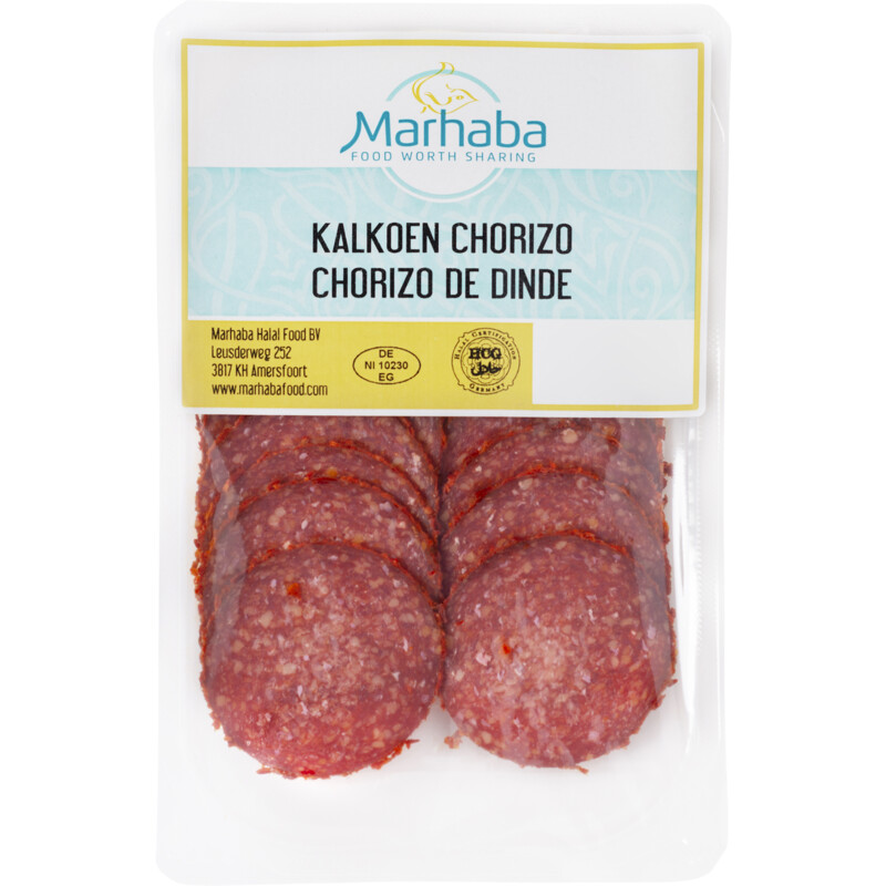 Marhaba Kalkoen chorizo